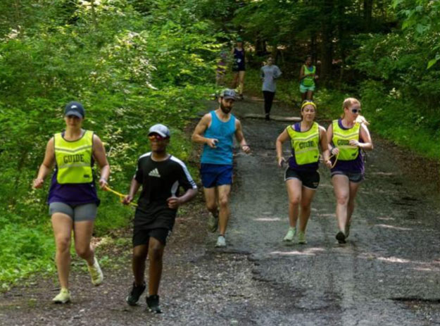 Outdoor team adventure